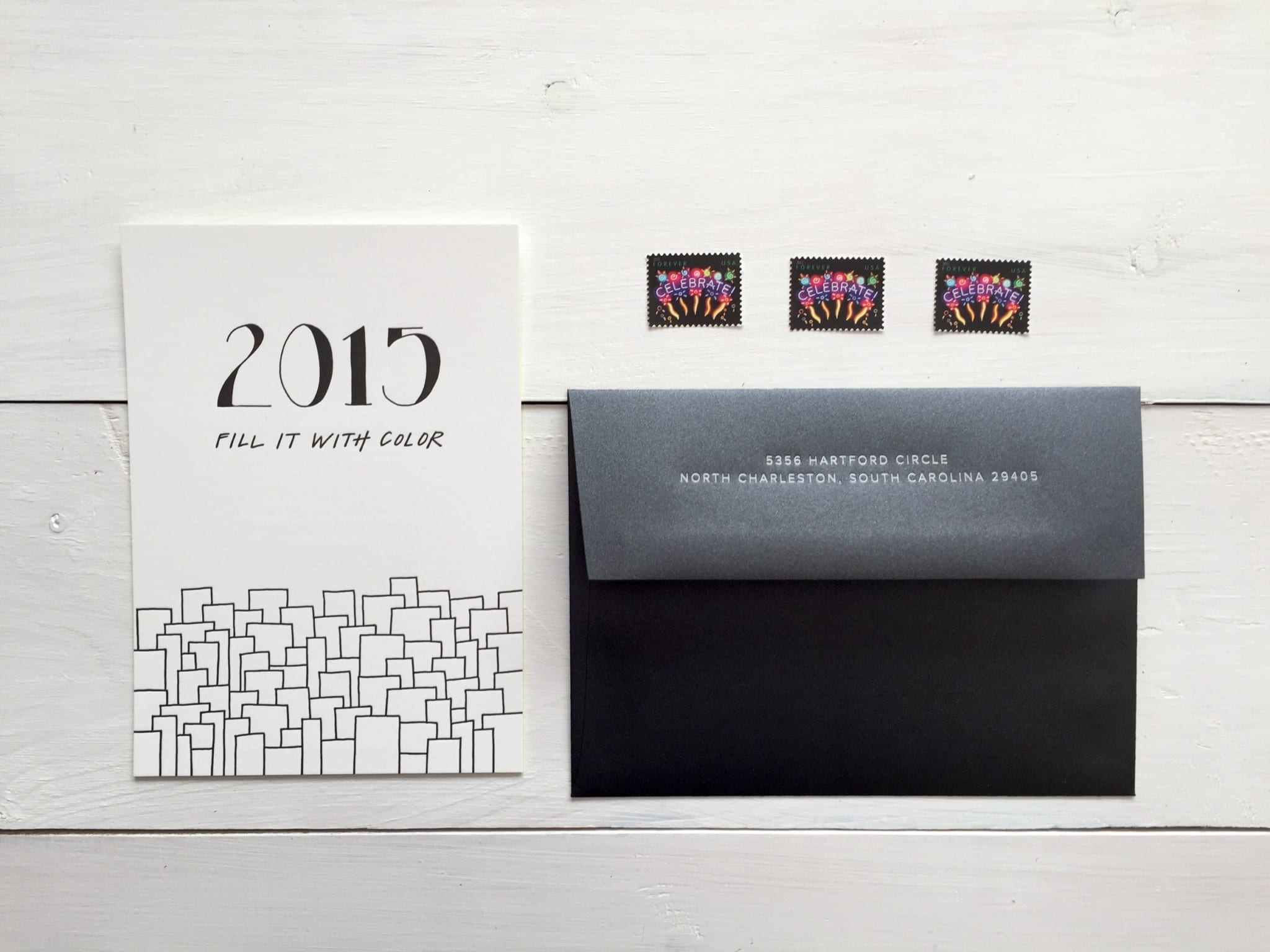 INK MEETS PAPER® New Year's Card for 2015