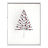 Aluminum Tree Letterpress Greeting Card