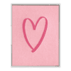 Brushed Heart Letterpress Greeting Card