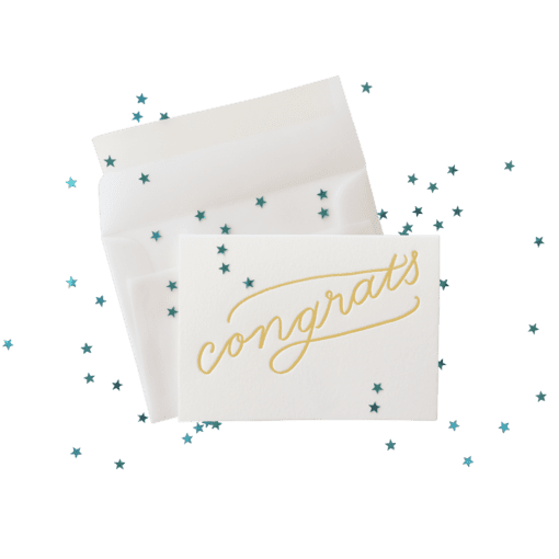 Confetti Congrats Splash