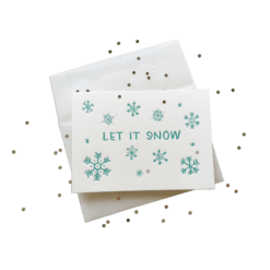 Confetti Let it Snow Splash