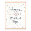 First Mother's Day Letterpress Greeting Card