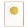 My Sunshine Letterpress Greeting Card