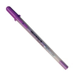 Purple Gelly Roll pen with cap on