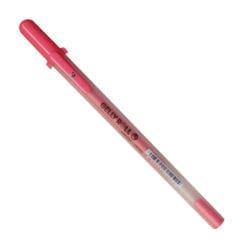 Red Gelly Roll pen with cap on