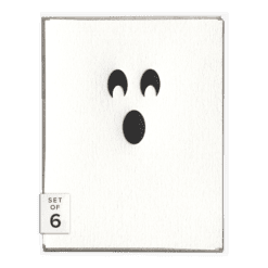Ghost Letterpress Greeting Card Boxed Set of Six