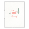 Hooray Home Letterpress Greeting Card
