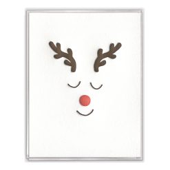 Rudolph Letterpress Greeting Card Boxed Set of Six
