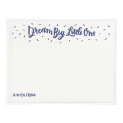 Letterpress-printed Baby Advice Card Set