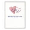 Make My Heart Happy Letterpress Greeting Card