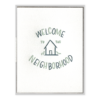 Welcome to the Neighborhood Letterpress Greeting Card