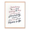 Who You Were Meant to Be Letterpress Greeting Card