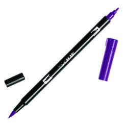 Tombow Dual Brush Pen - Dark Plum