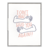 Can't Wait to Hug You Letterpress Greeting Card