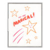 You Are Magical Letterpress Greeting Card