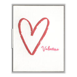 Valentine Letterpress Greeting Card