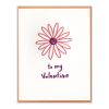 To My Valentine Letterpress Greeting Card